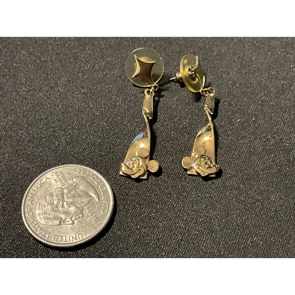 Disney Prototype Gold Tone Earrings - Picture 5 of 5